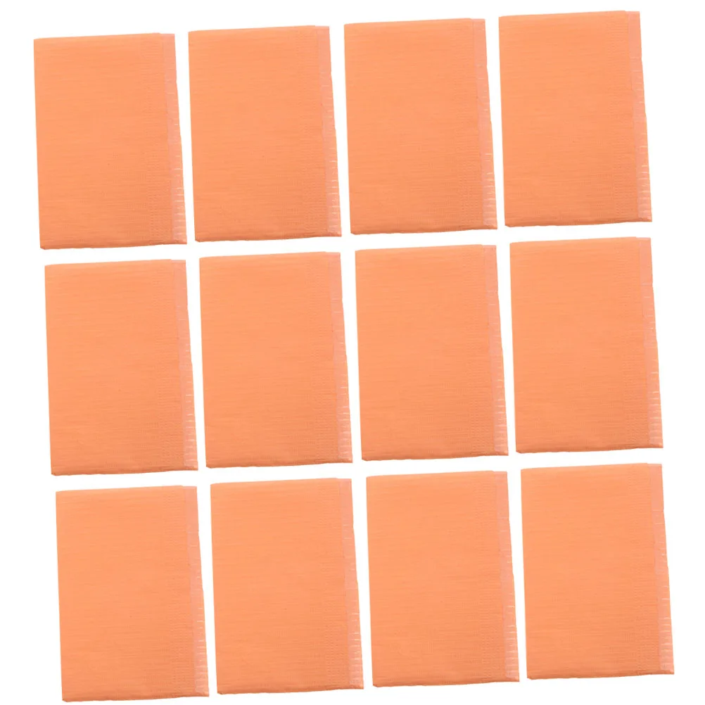 

20 Pcs Tattoo Cleaning Pads Table Covers Pink 20 Pieces Pack Disposable Absorbent Leak Proof Nail Art Dye Practice Dental Bibs