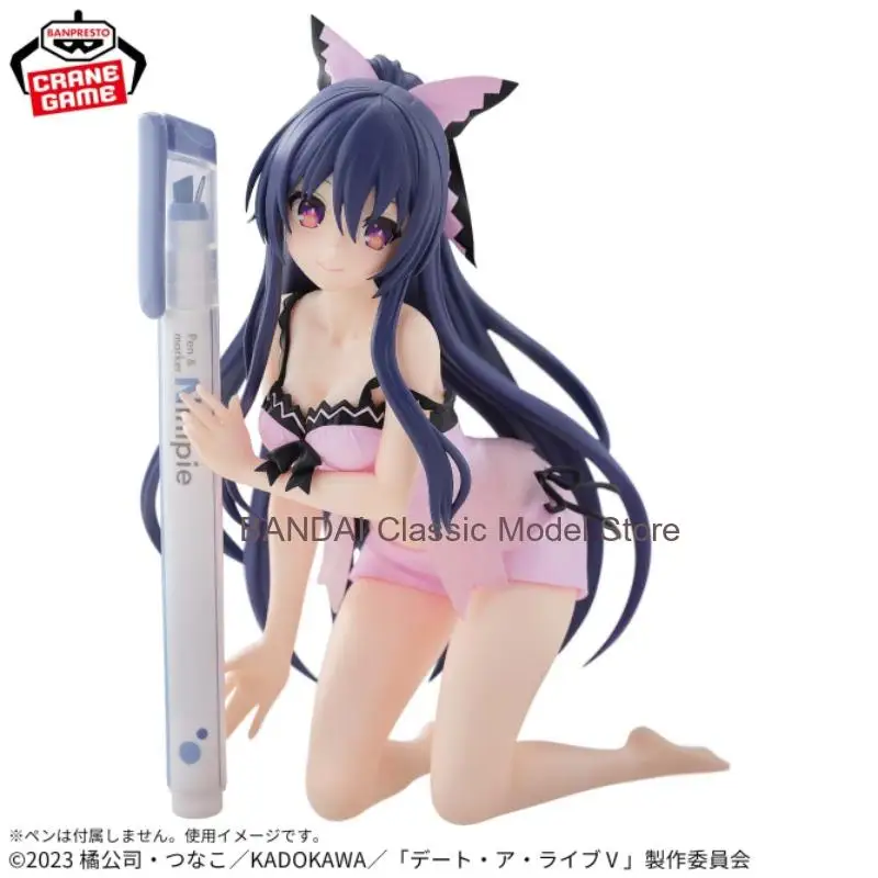 

В наличии оригинальный BANDAI BANPRESTO DATE A LIVE Yatogami Tohka Sweet Silk Wear Ver PVC 14cm Аниме Персонаж Модель Коллекция Подарок