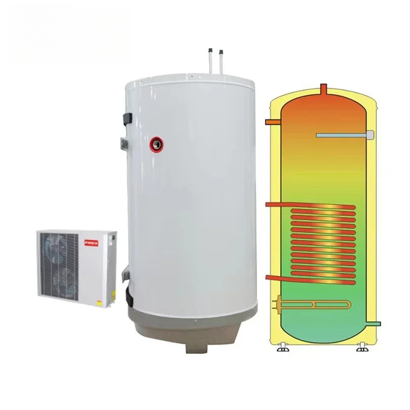 500 Liter Pressurized Electric Accumulation Tank Monoblock Heat Pump Vertical Hot Water Heat Pump