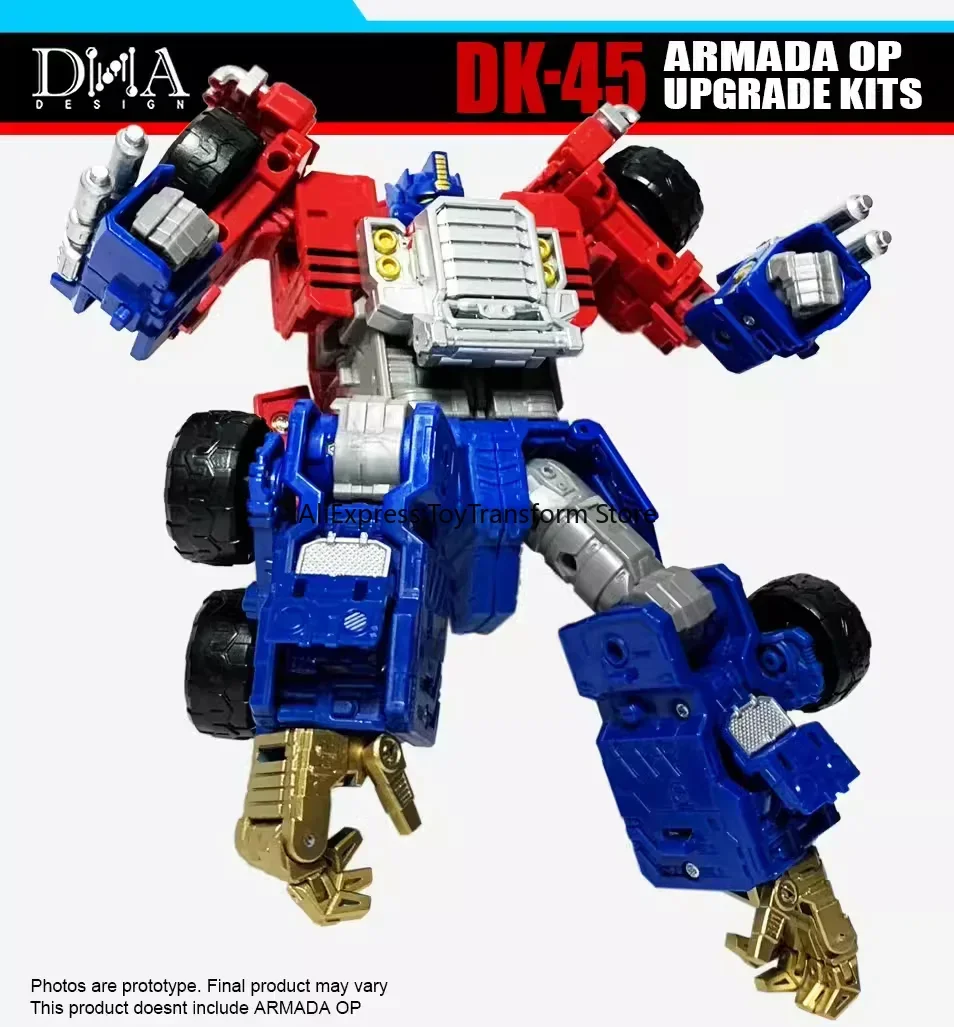 DNA DK-45 DK45 Upgrade Accessory Kit with Special Edition for Transformation Legacy Evolution Series A Version Optimus Prime