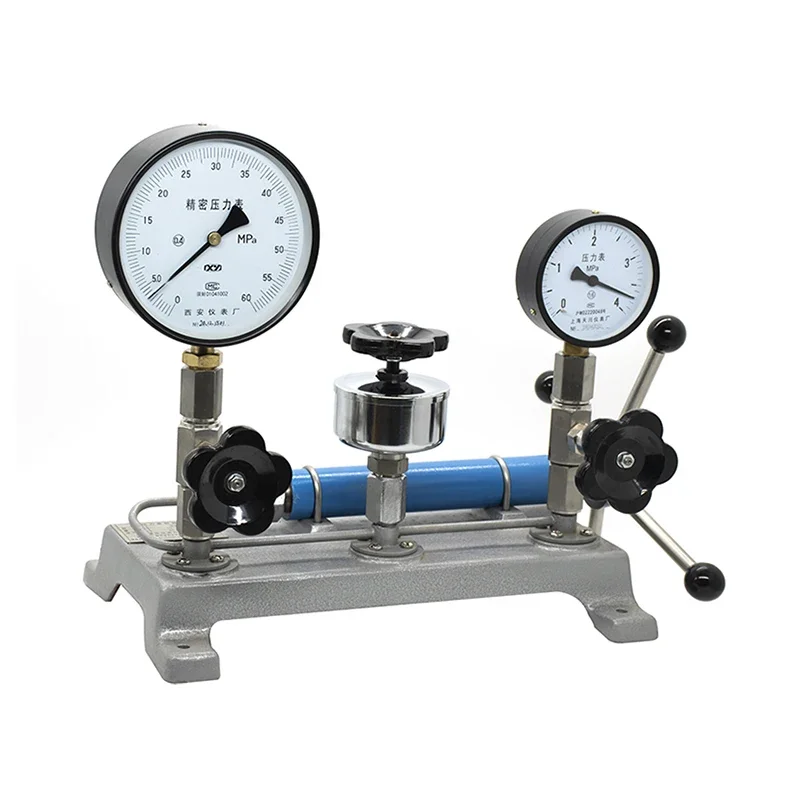 Hydraulic Oil Pressure Calibrator 600bar Digital Pressure Gauge Calibration Pump