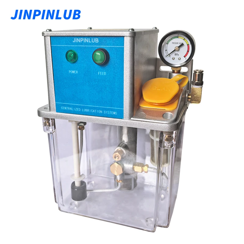 JINPINLUB JDL2 2L Electric Automatic Resistance Lubrication Pump With Forced Lubrication For Up To 25 Points