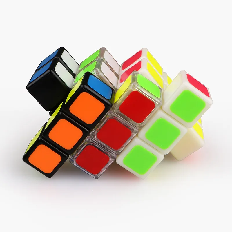 Qiyi-Cubes magiques de vitesse, jouets de puzzle, cadeaux d'anniversaire, 1x2x3, 2x2x3, 2x3x3, 123, 223, 233/133