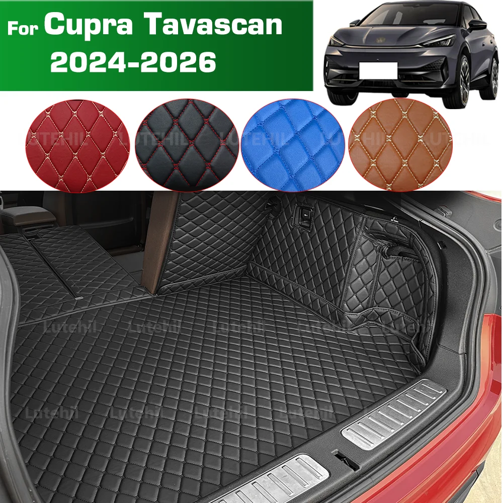 

Для Cupra Таваскан VW ID. UNYX 2024 2025 2026 Автоматический коврик для багажника с полным покрытием, автомобильный защитный коврик, грузовой вкладыш, аксессуары для интерьера