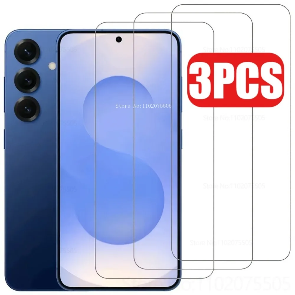 

3Pcs 9H Hardness Tempered Glass for Samsung Galaxy S24 Ultra S25 Edge S22 Ultra S23 Ultra HD Screen Protector S21 Plus S20FE S10