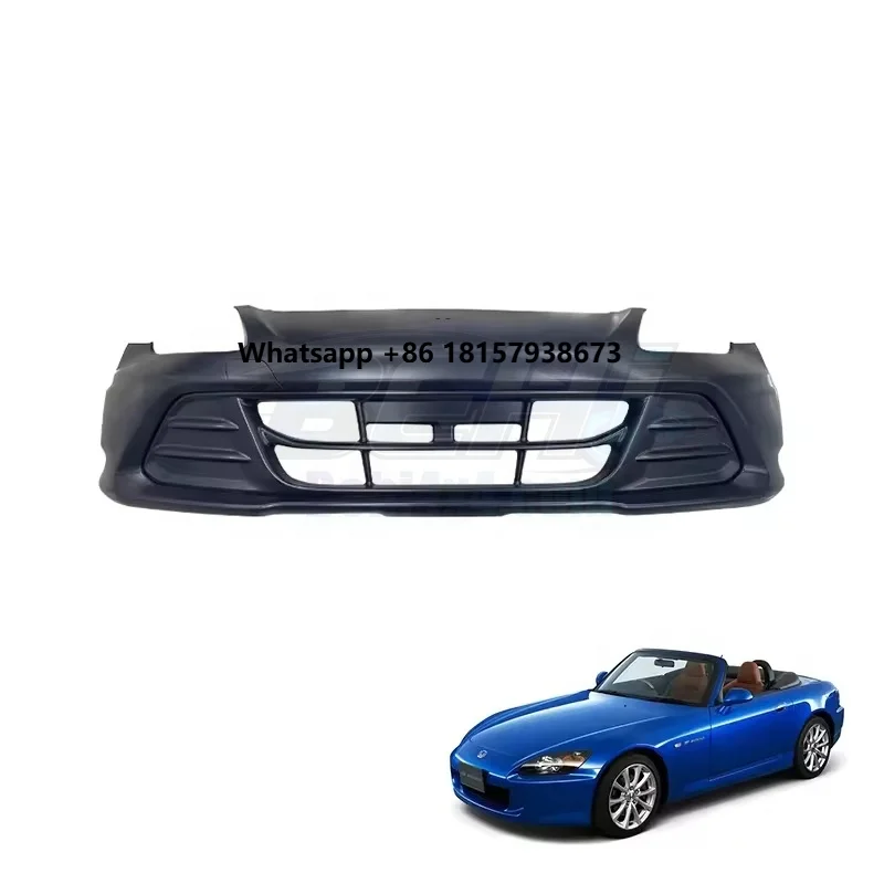 

S2000 Front Bumper Easy Installation Plastic Material New Condition Upgrade JDM Style Accessories Modification Parts Lip