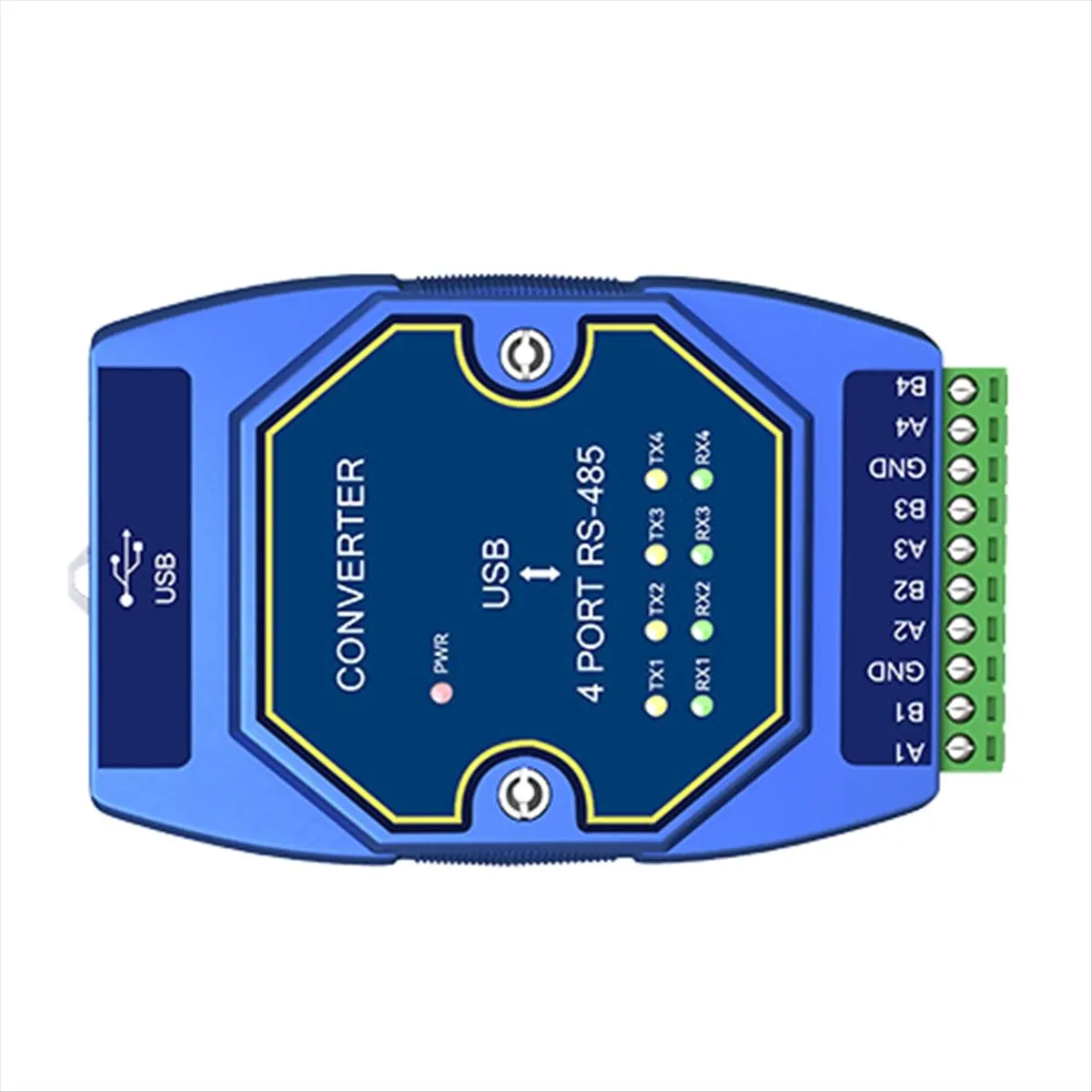 Special Offer-USB to -485 Serial Port Converter 4 Serial Ports E810-U41CS USB-C Interface 6M Rate Industrial Grade Without