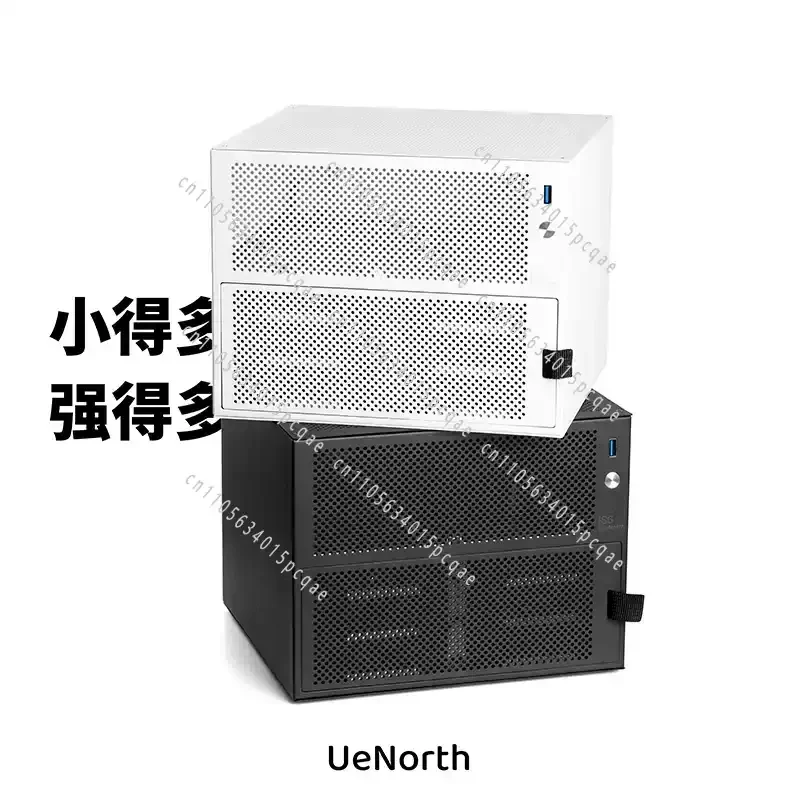 Main Board DIY Desktop Storage Server Small Chassis Six-bit NAS Chassis Support Itx