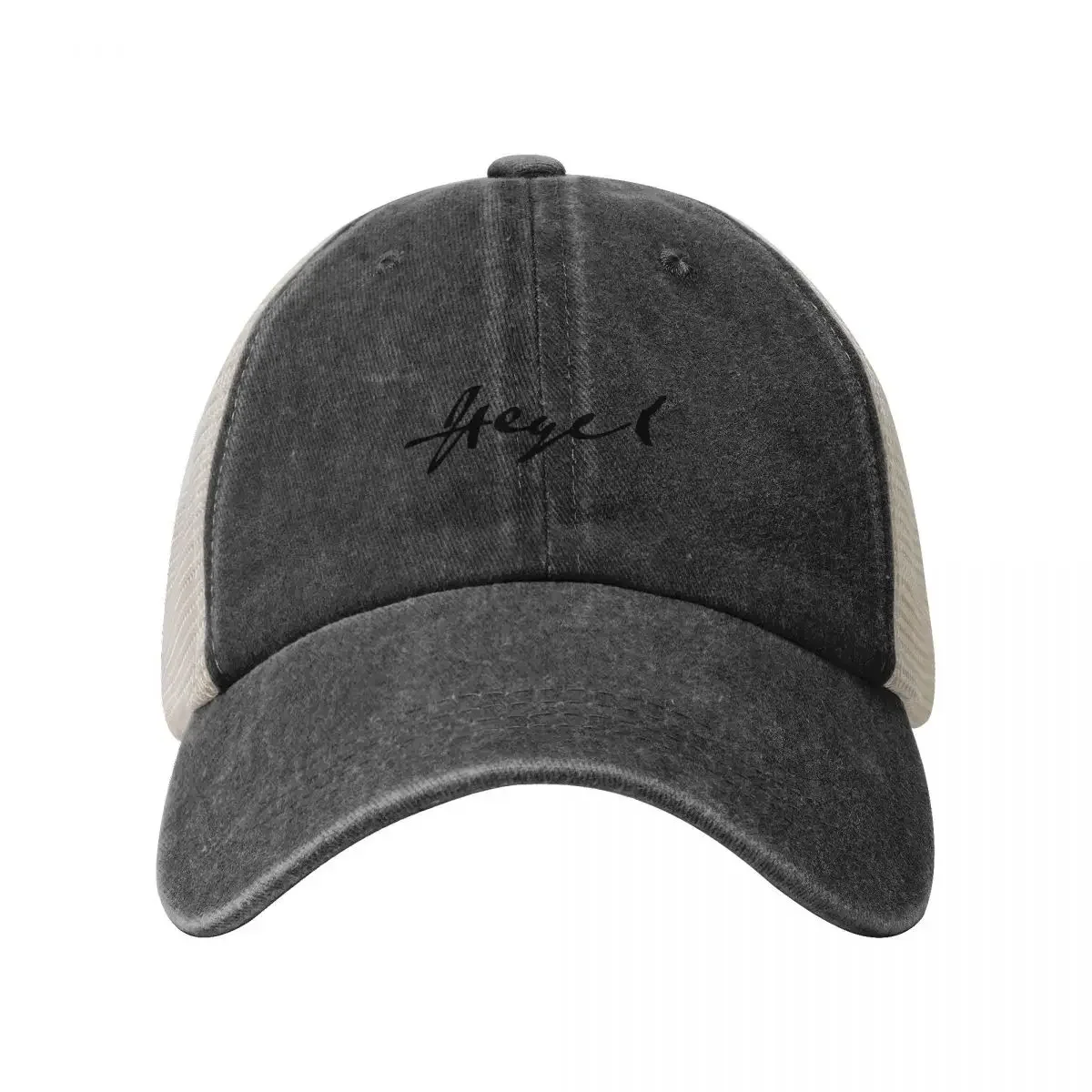 Signature of G.W.F. Hegel Baseball Cap Big Size Hat Trucker Cap Horse Hat Hat Man For The Sun Girl Men's