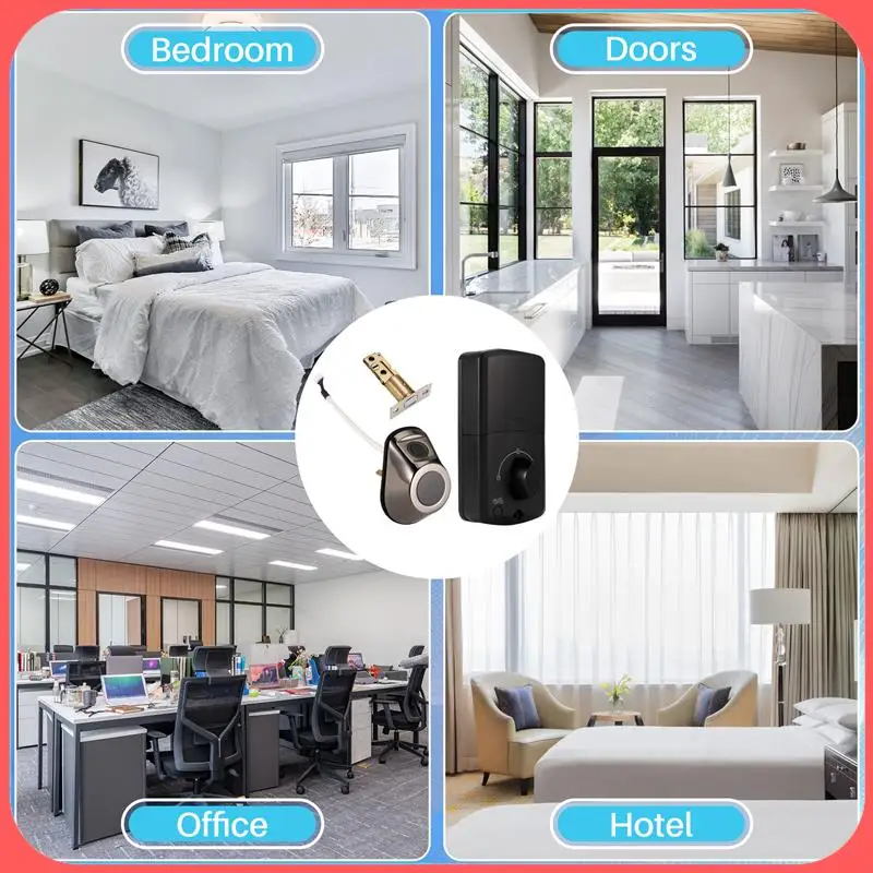 

A76I-электронный дверной замок для Tuya, интеллектуальный замок, вход без ключа, цифровой дверной замок, умный засов с отпечатком пальца
