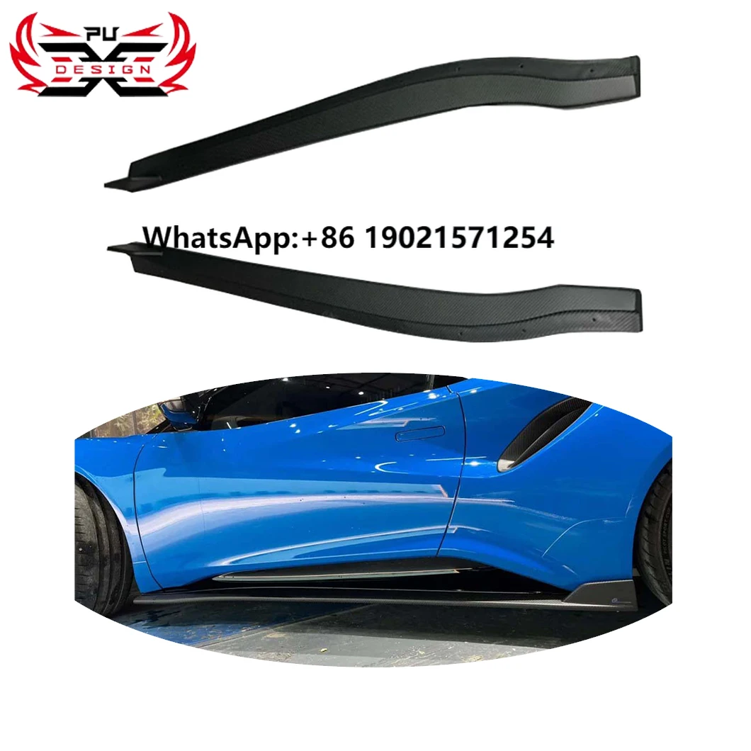 

Carbon Fiber Side Bumper Skirts for Lotus Emira OD Style Car Accessories