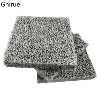 Special foam ceramic silicon carbide filter - used for photocatalyst / cast steel / copper water / metal and its alloy