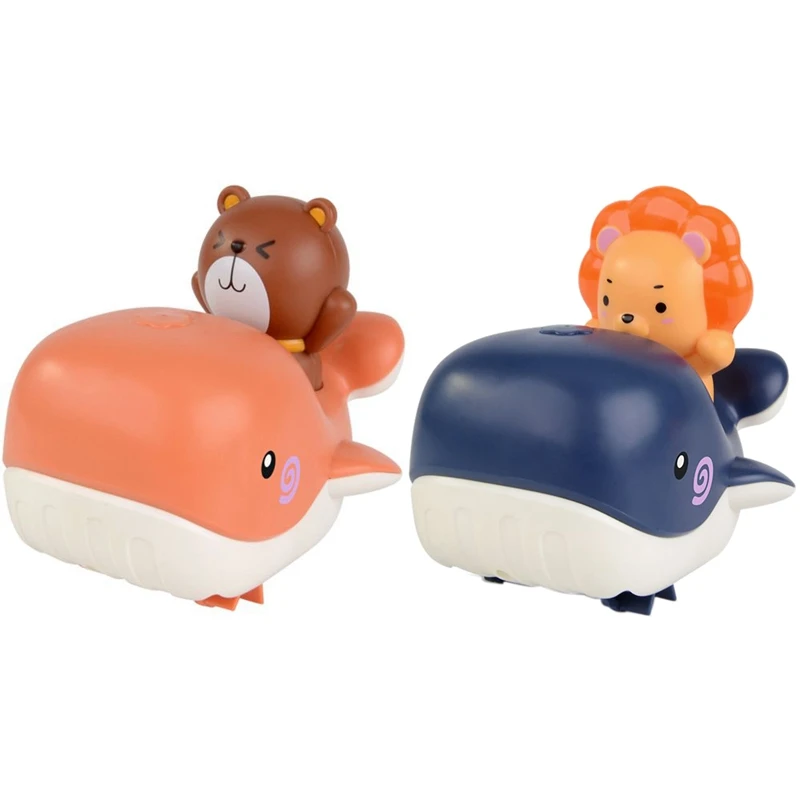 

Baby Bathing Toys Clockwork Whale Wind Up Car Play Water Pool Shower Bathroom Kids Pool Bathtub Baby Water Toys