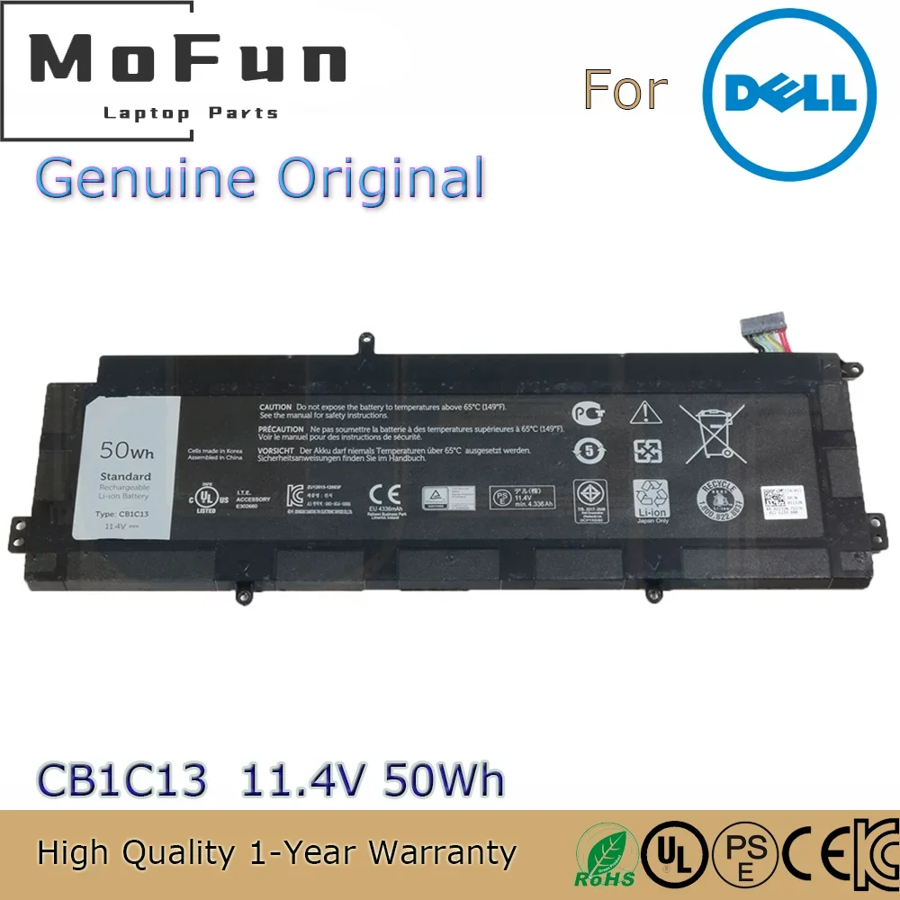 

Brand New Original CB1C13 11.4V 50Wh Laptop Battery for Dell Chromebook 11 01132N CN-01132N KR-01132N etc.