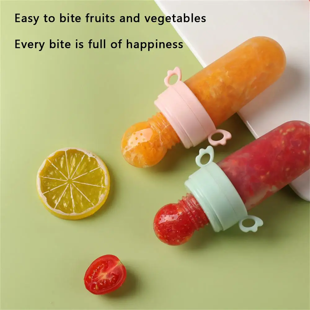 3-in-1 Baby Complementary Food Pacifier With Feeding Spoon Multi-purpose Baby Food Feeding Bottle Fruit Complementary Food Feed