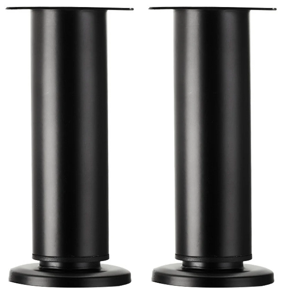 2 قطعة أرجل قطع الأثاث القابلة للتعديل أقدام دعم معدنية مستقرة استبدال الساقين للخزائن أريكة طاولات السرير أقدام أثاث #5