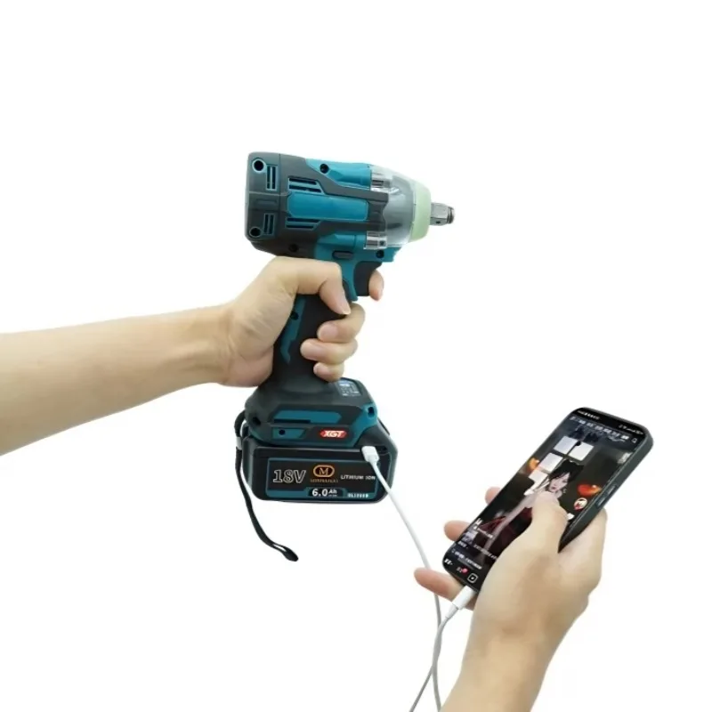 لماكيتا 18 فولت بطارية نوع-C ميناء 65 واط المدخلات/الإخراج سعة كبيرة أداة كهربائية بطارية عالمية BL1860 BL1850 BL1840 BL1830 #5