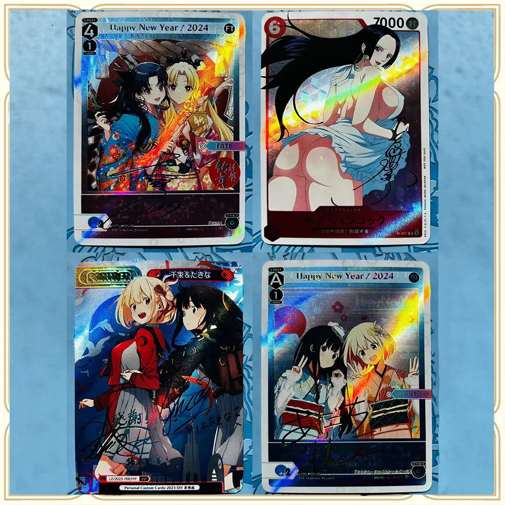Anime Weiss Schwarz FAI DA TE ACG Boa Hancock Nami Nishikigi Ragazzi Giochi Giocattoli Carte Da Collezione Regali Di Compleanno Di Natale Gioco Da
