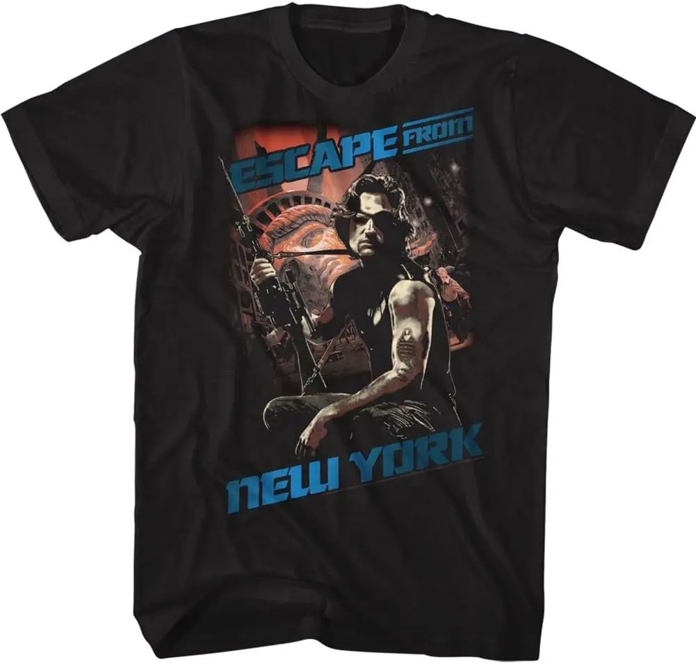 Escape from New York T-Shirt Snake Black Tee