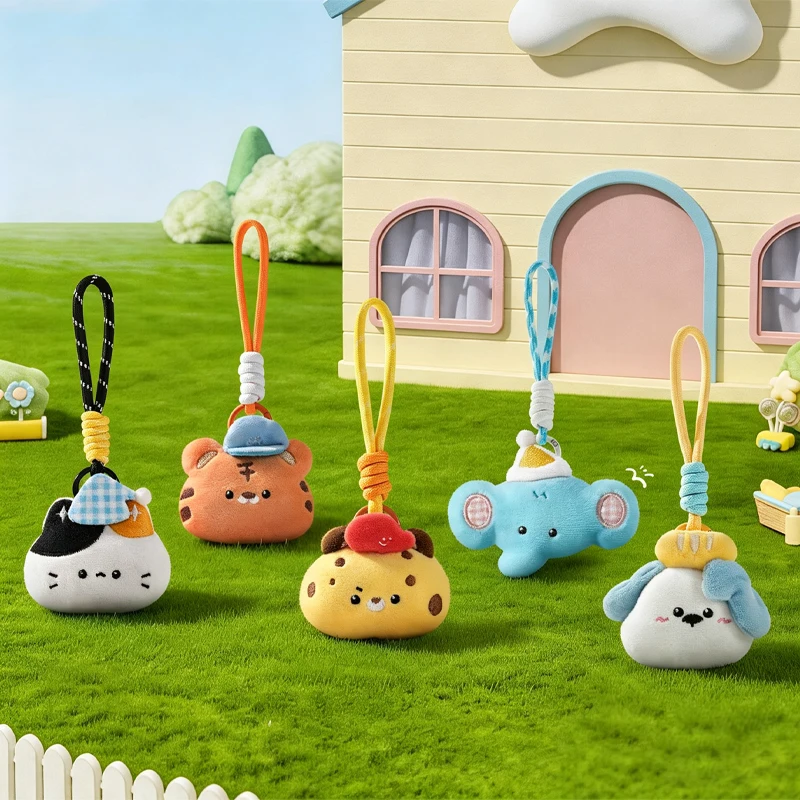 Colgantes de peluche de animales como llaveros, muñecos adorables, cachorros, gatos, osos, decoraciones para bolsos, colgantes para mochilas escolares, regalos