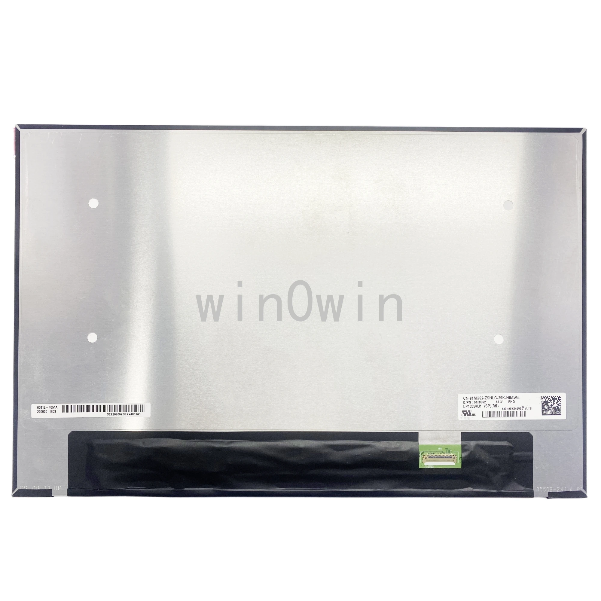 

LP133WU1 SPM1 13.3'' IPS 1920x1200 Replacement Laptop LCD Screen Panel Matrix