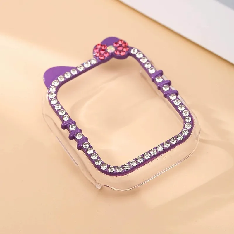 Diamant-Hülle für Apple Watch 11 10 Gehäuse 42mm 46mm 41mm 44mm 40mm 45mm Zubehör Bling Bumper Schutz iWatch Series 9 8 SE 7 – Detail 17