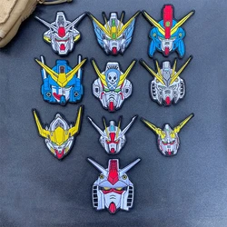 Gundam Suit Series Embroidery Patches Tactical Warrior Badge DIY Sticker for Clothes Vest Jacket Decor