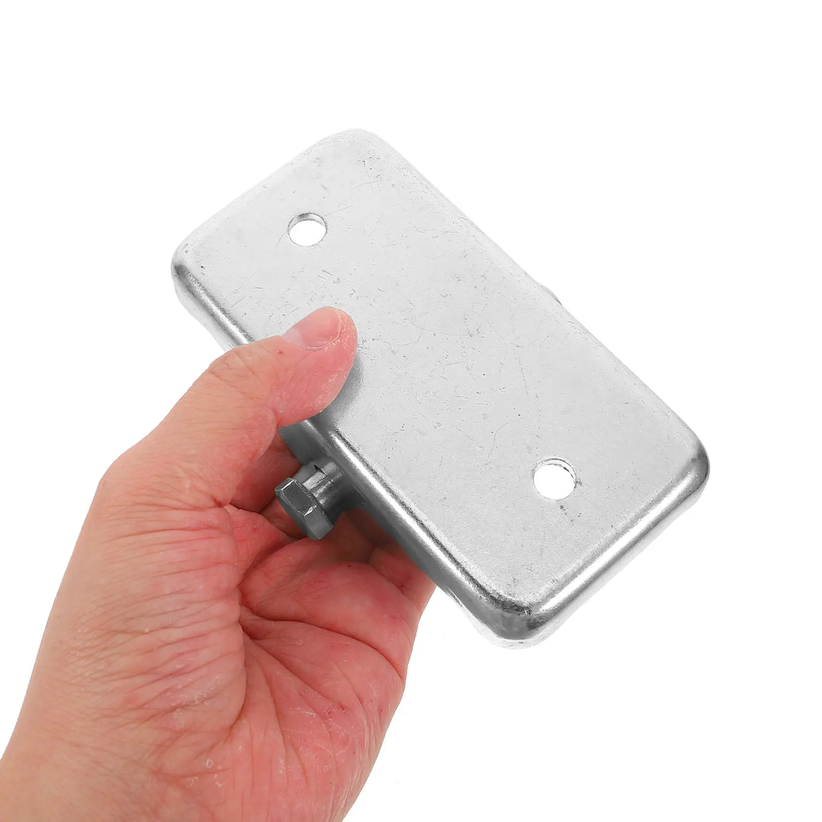 

Trailer Jack Foot Plate Heavy Duty Sturdy Metal American Style RAM Support Leg for Travel Trailer Camper Jack Accessories