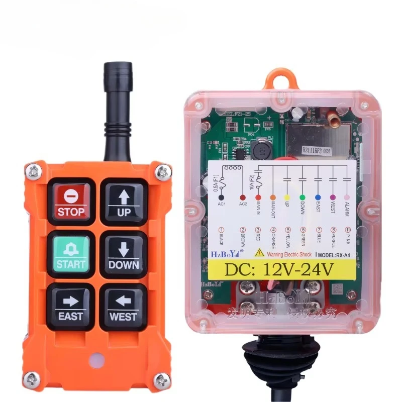 

F21-4S Universal Industrial Wireless Radio Remote Control Tail Lift Crane Elevator Motor Starters