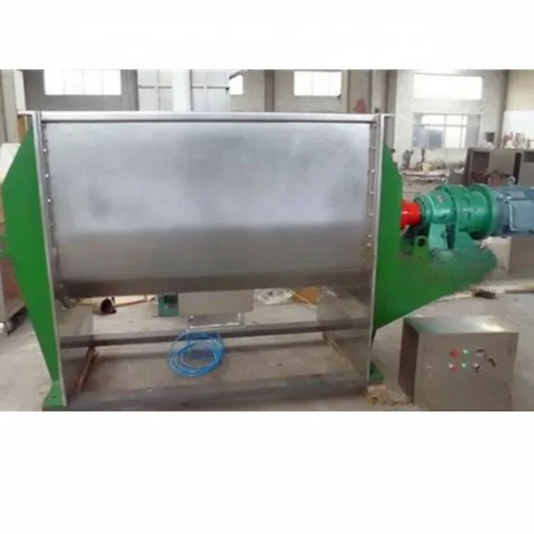 model 304 stainless steel detergent powder ribbon mixer machine