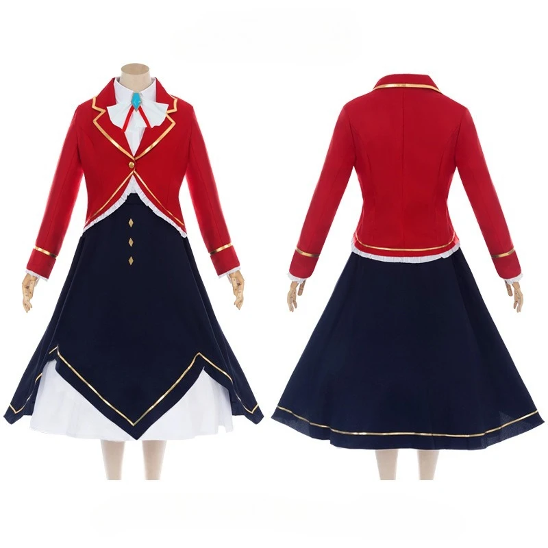 

Костюм для Хэллоуина 2026: наряд для маскарадной вечеринки для женщин – платье «Я влюблена в злодейку» Клэр Франсуа, косплей-костюм