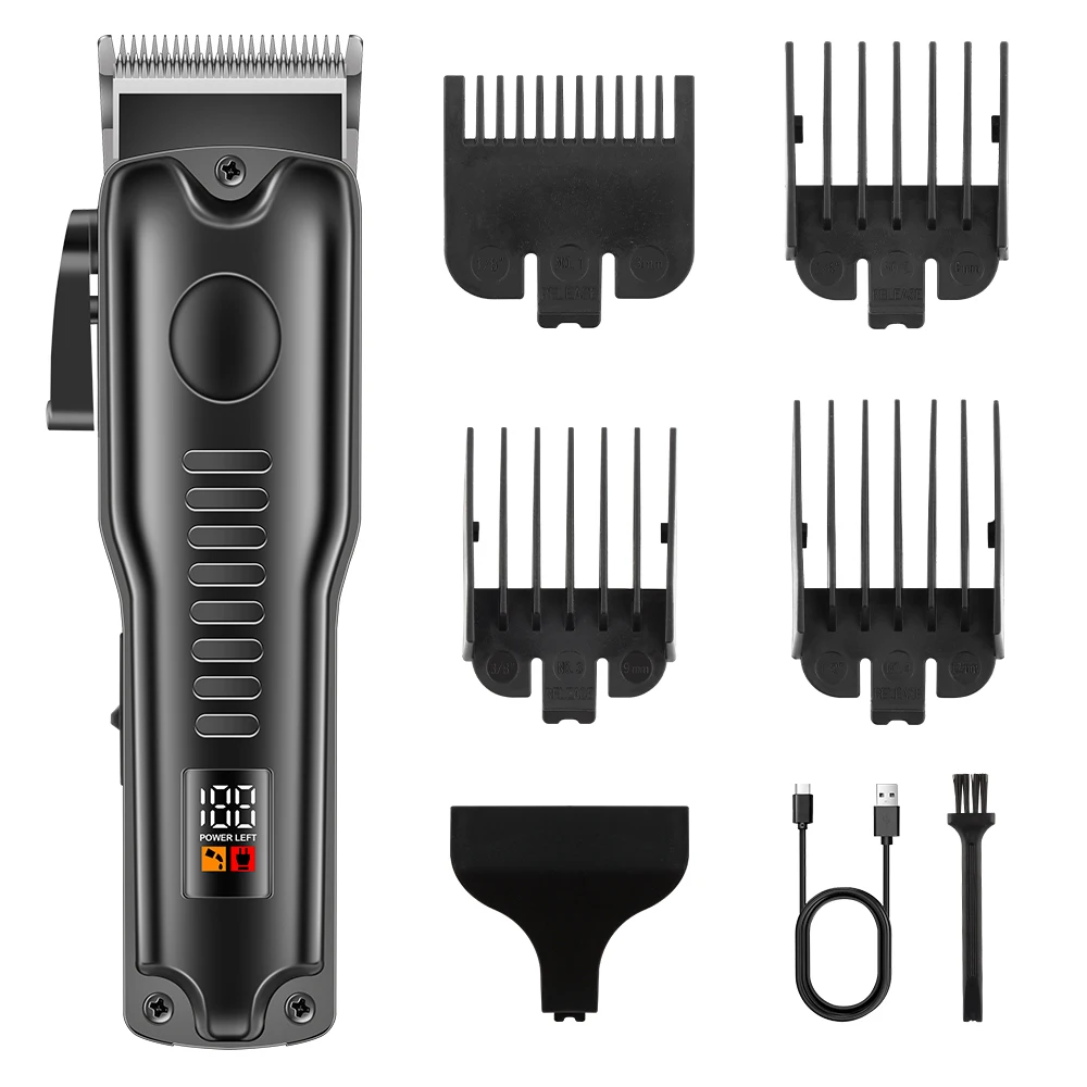 

Men's Beard Trimmer Wireless Hair Clipper Rechargeable Trimmer Professional Hair Clipper Precision Shaving Quiet Operation