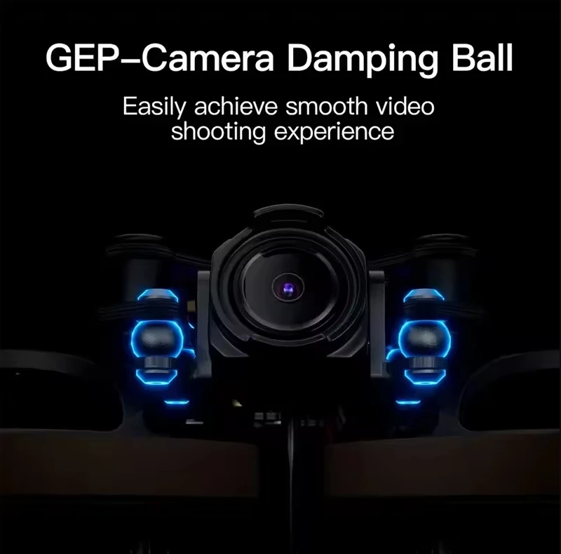 Boule d'amortissement de caméra GEP, 6 pièces, réglable à 40 degrés pour Cinelog35 V2 Cinelog25 V2 Cinelog20, pièces d'accessoires, Base Quadcopter FPV
