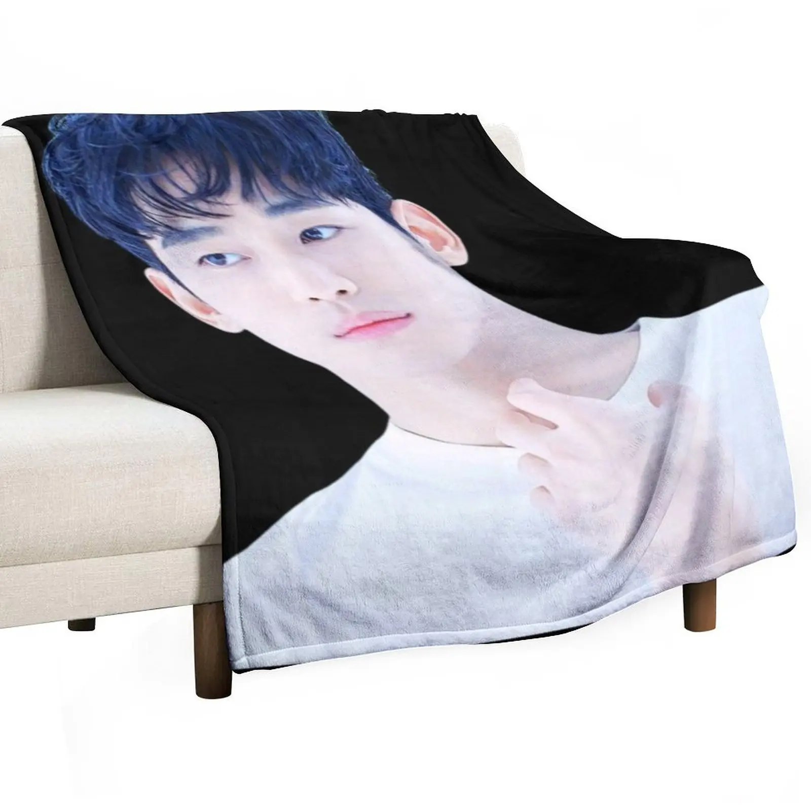 

Kim Soo hyun Throw Blanket Thermal Luxury Sofa Throw Decorative Throw Blankets