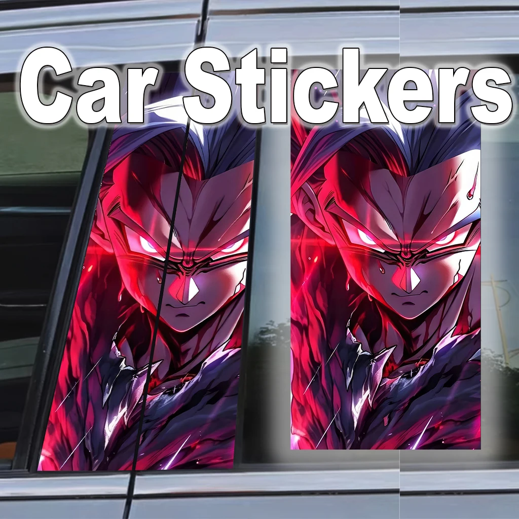 

Self-adhesive Decoration Auto Parts Dragon Ball Car Sticker B-pillar Anti-scratch Anti-rub Waterproof Sticker Super Saiyan Anime