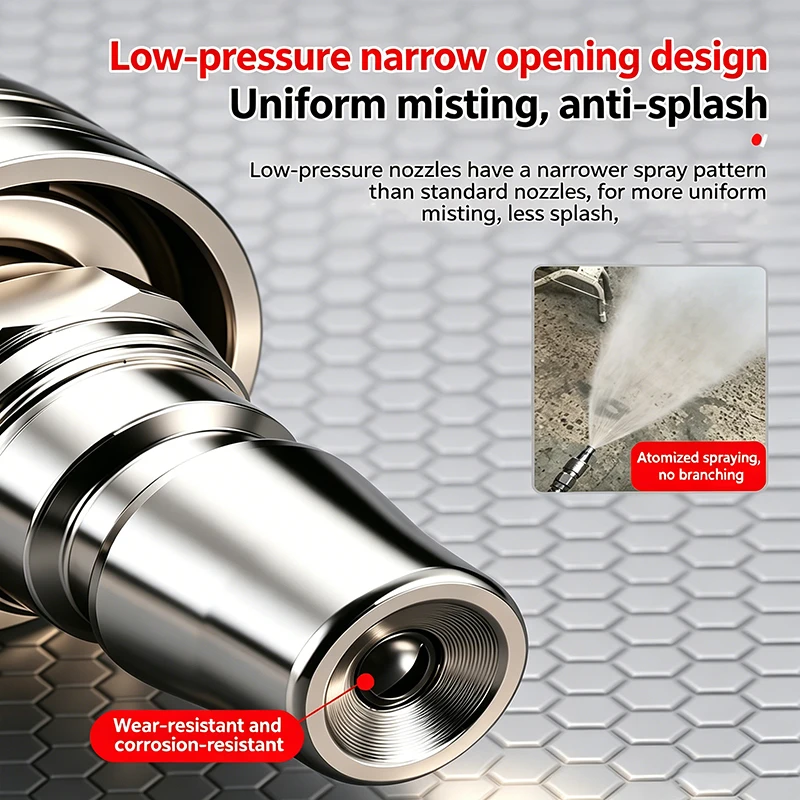 Stainless Steel Spray Tip for Airless Sprayer Quick Release Joint Atomizing Nozzle for Wall  Furniture Painting Tool Accessories