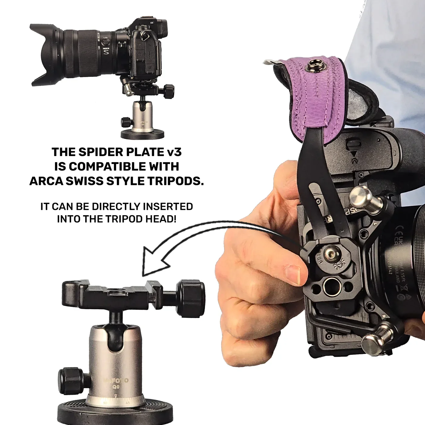 SpiderPro Dual-Kamerasystem V3 - Für DSLR + Spiegellose Kameras – Detail 11