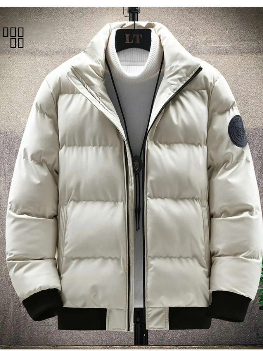 

Мужское хлопковое пальто Tiger Head с длинными рукавами, тонкое, осеннее, повседневное, на пуговицах