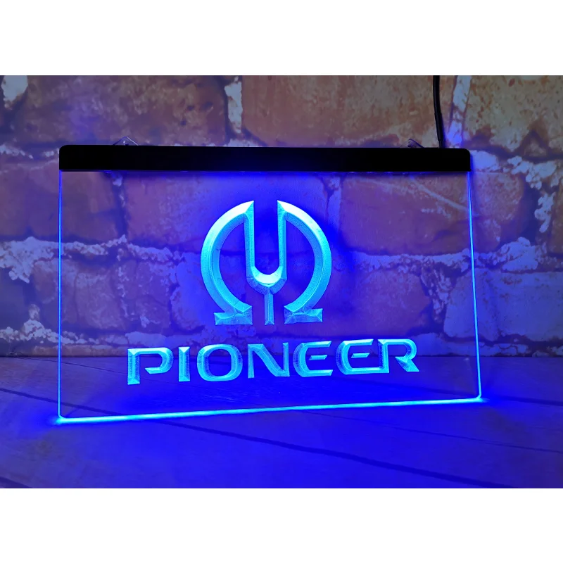 pioneer vu Display New neon light sign