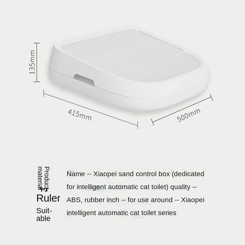 Imagem -05 - Petkit-cat wc Areia Pad Box Universal Anti Cinto Out Sand Control Plate Filtro de Dupla Camada Esfregando Almofada do pé Acessórios