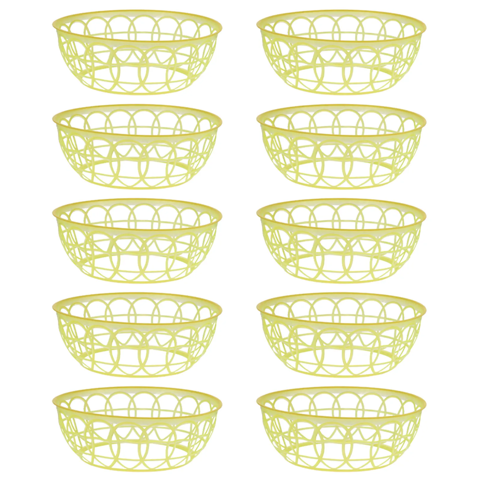 10Pcs Plastic Hat Support Pad for Conical Straw Hats Lightweight Ventilated Inner Liner for Outdoor Gardening Rainproof