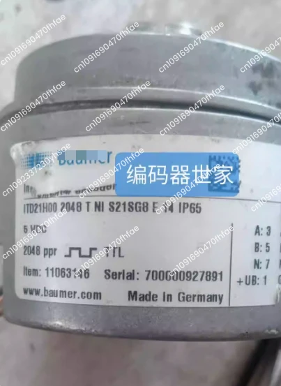 New ITD21H00 2048 T NI S21SG8 E 14 IP65 encoder Baumer 1024 replacement