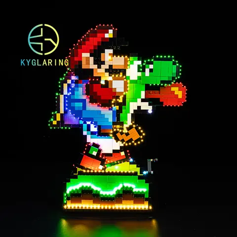Kyglaring Light Kit For 71438 Super Marioed World: Marioed Yoshis Building Blocks LED Kit Toys (NOT Include the Model)