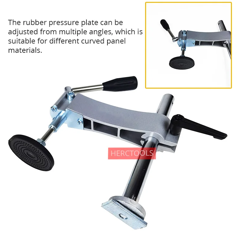 Table Saw Presser Eccentric Press Adjustable Woodworking Manual Clamp Precision Sliding Table Panel Saw Quick Clamp/Release Tool