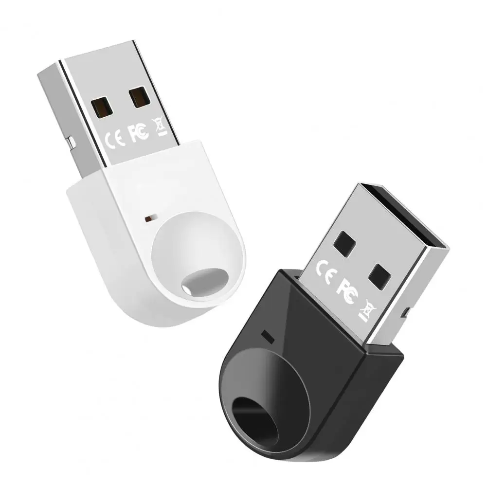 Wireless Adapter Multifunctional USB Adapter ABS File Transfer  Useful Barrier-free 5.1 Bluetooth-compatible Receiver