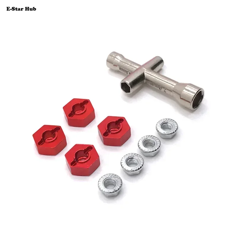 

MN 1/10 MN-99 Land Rover Defender Remote Control Crawler Car Parts Metal Upgrade 12mm Coupler Arms Accessories Parts