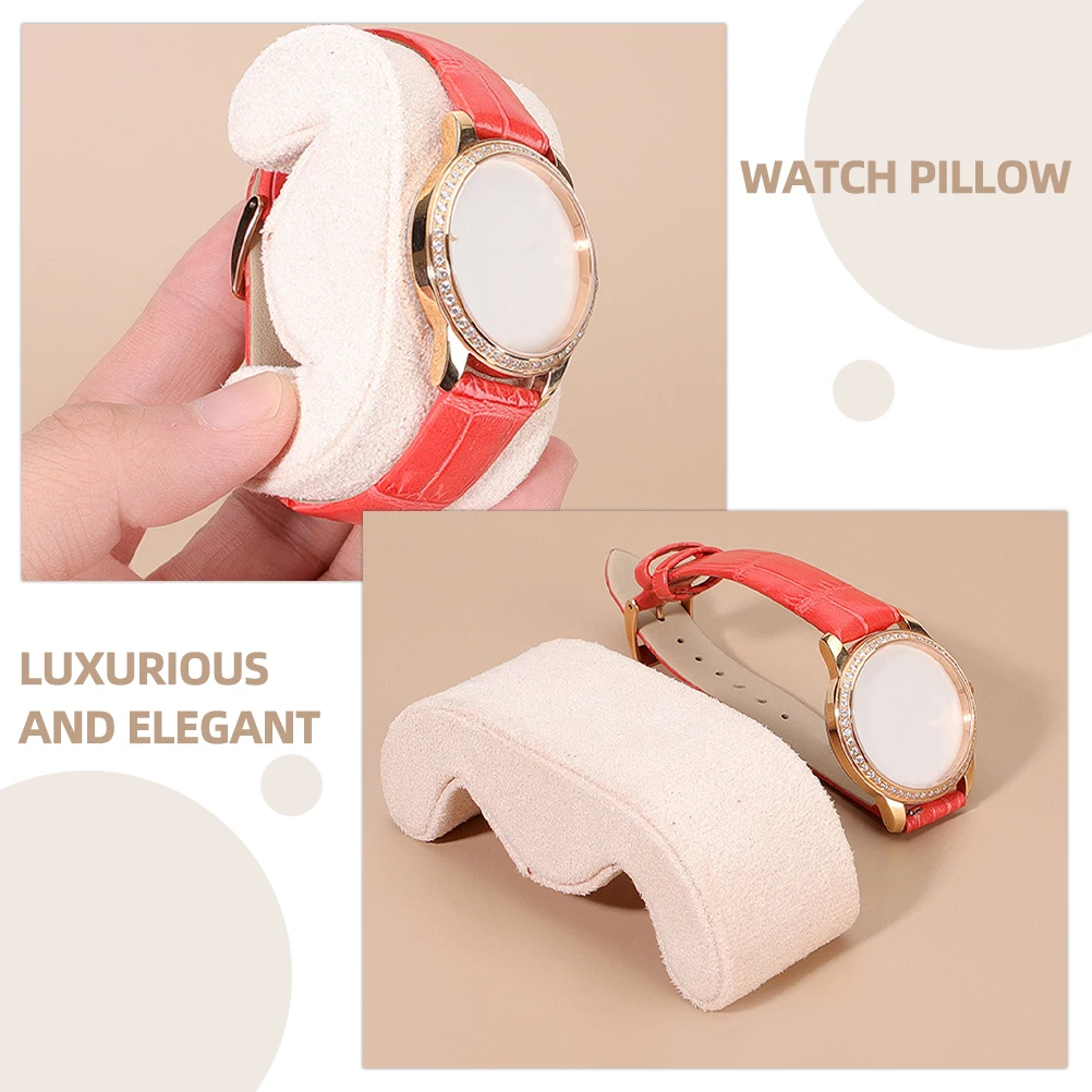 

Watch Pillows Display Cushions Bracelet Bangle Jewelry Small Travel Stable Material Elastic Foam EVA Storage