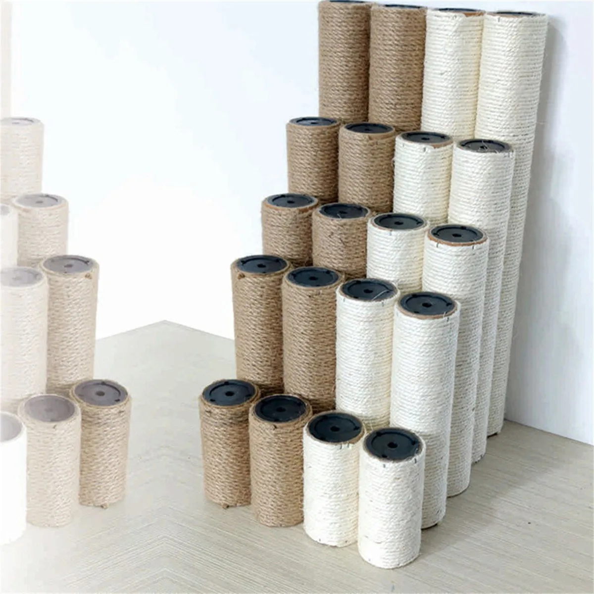 Cat Scratching Post Cat Tree Sisal Climbing Frame Diy Replacement Post Accessories Kitten Toy Pet Furniture Kittens Scratch Pole