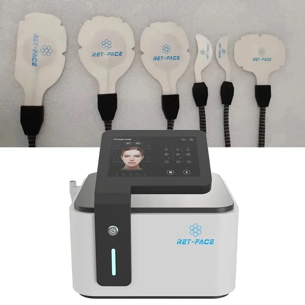 New Factory Price Peface Face Muscle Stimulator RF Neck Face Tightening Device EMS Facial Massager Microcurrent Face Lift