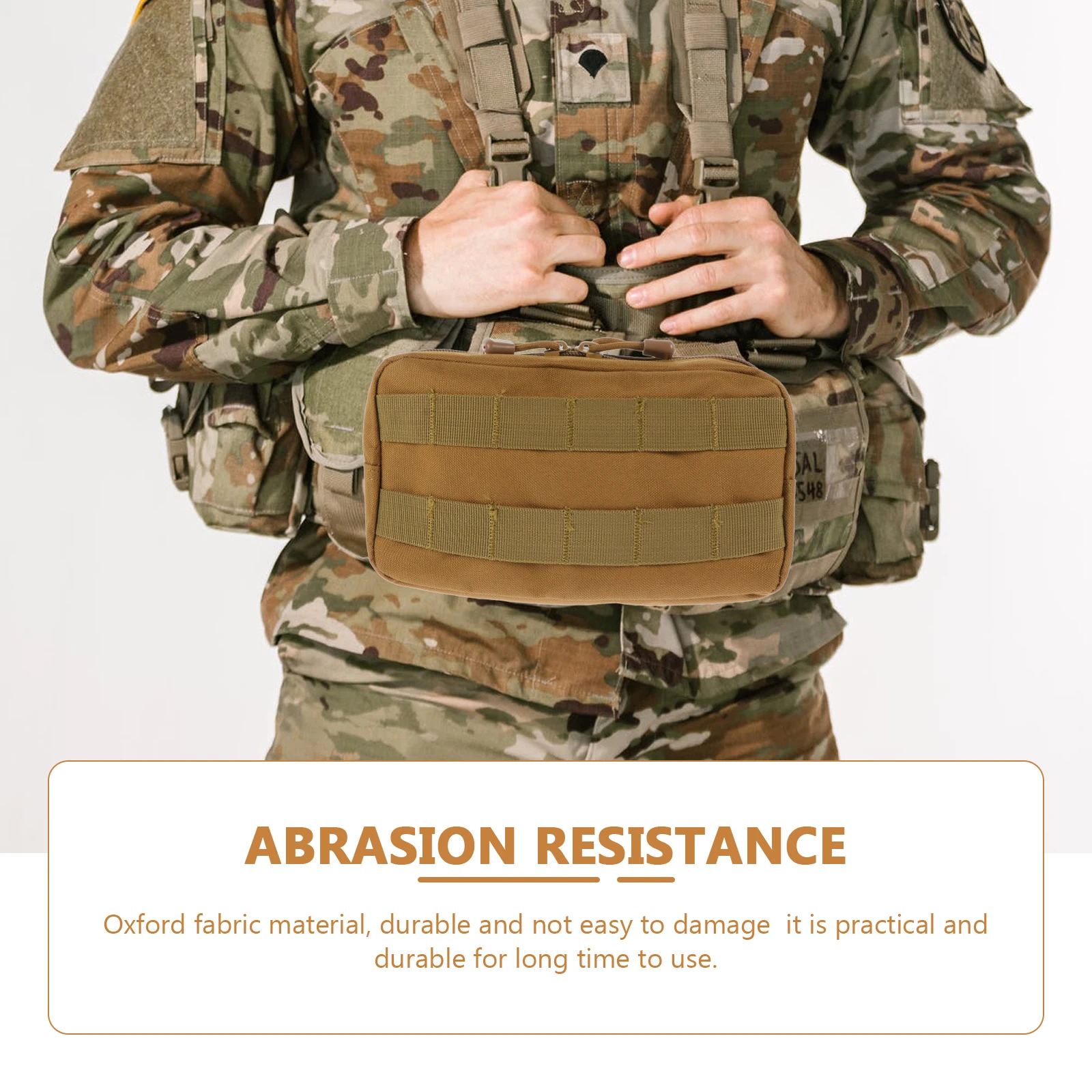 

Tactical Commuter Bag Portable Multi-Function Wear-Resistant Outdoor Emergency Medical Bag Compact Convenient Storage